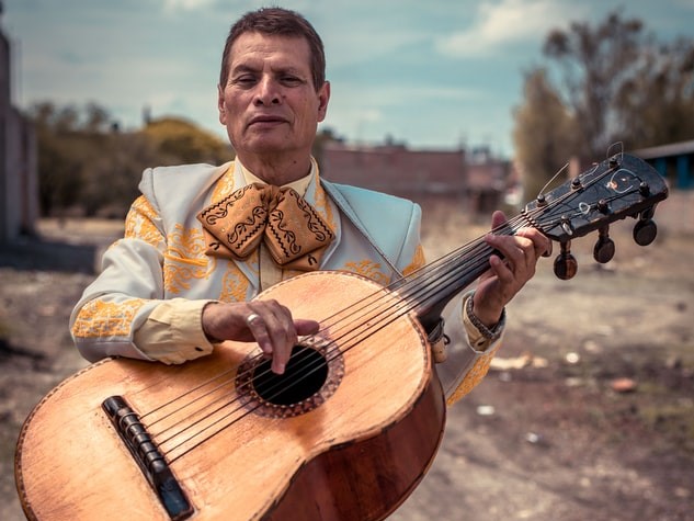 Mariachi player.